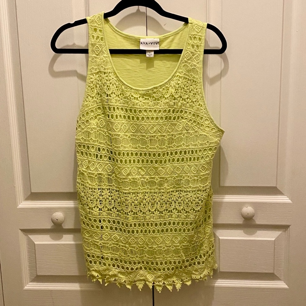Crochet pattern tank top